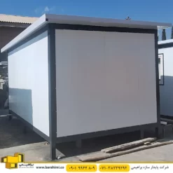 کانکس سرویس بهداشتی 3 چشمه ساندویچ پانل