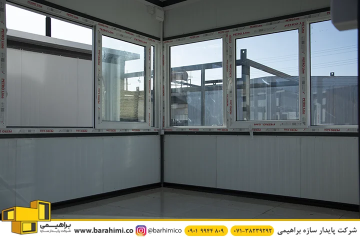 خرید کانکس شیشه‌ای